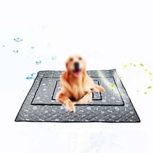 Travel Print Dog Car Seat Cover Trunk Mat Cover Pet Carriers Protector Carrying For Cats Dogs transportin perro autostoel hond 2024 - buy cheap