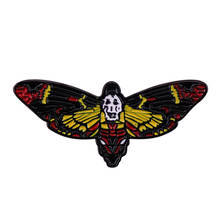 The S of the Lambs Badge  Death Skull Butterfly Brooch Gothic Skeleton Moth Badge Aesthetic art Gift Jewelry 2024 - buy cheap