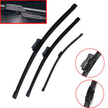 Car front & rear Windshield Windscreen Wiper Blades set For Volvo C30 2006 2007 2008 2009 Window Wiper 2024 - buy cheap