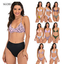 2021 New Sexy Push Up Unpadded Brazilian Bikini Set Women Vintage Swimwear Swimsuit Beach Suit Biquini bathing suits 2024 - buy cheap