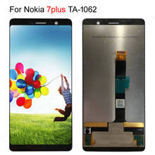 In Stock Fast Shipment tested 6.0" LCD For Nokia 7 plus / E7 Plus TA-1062 TA-1046 TA-1055 LCD Display Touch Screen Digitizer 2024 - buy cheap