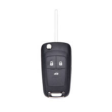 Hot sale Folding 3 Button Flip Remote Key Shell Case Cover Fob for Chevrolet Cruze 2024 - buy cheap
