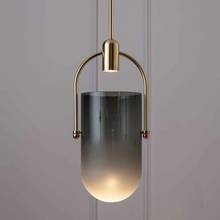 Modern Glass Pendant Light Nordic Dining Room Kitchen Light Designer Hanging Lamps Avize Lustre Lighting Ing luminaria pendente 2024 - buy cheap