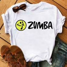 Maycaur Women Zumba Dance Hip Hop T Shirts Harajuk Graphic Print Tees Tops Summer Fashion Short Sleeved T-shirt Girl,Drop Ship 2024 - buy cheap