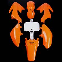 Kit de carenado con cubierta de plástico para motocicleta Honda, guardabarros de carreras con diseño de águila voladora, para Honda CRF XR 50 CRF 125cc SSR PRO Pit Dirt Bike, 7 Uds. 2024 - compra barato