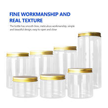 50ml/100ml/150ml/200ml/300ml Plastic Jar With Lid Screw Iron Transparent Container Empty Cosmetic Cream Powder Jar Vanity Box 2024 - buy cheap