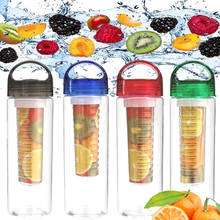700 ML Portable fruit Infusing Water bottle Sports Lemon Juice Bottle Lid for kitchen accessories table Camping travel outdoor 2024 - buy cheap