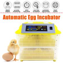 96 яичный инкубатор, 220 В, инкубатор, цифровой Брудер для птицы, инкубатор для курицы, инкубатор с контролем температуры, автоматический поворот яиц 2024 - купить недорого