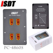 ISDT-placa paralela segura PC-4860 1-8S, con conectores XT60, cubierta CNC, tablero de carga para Rc Lipo, coche, camión, avión, Drones, Juguetes 2024 - compra barato