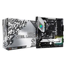 Материнская плата ASRock B550M Steel Legend для настольного ПК, Micro ATX, разъем B550 для процессора AMD AM4, DDR4, SATA3, 1 Ultra M.2, USB 3,1, HDMI 2024 - купить недорого