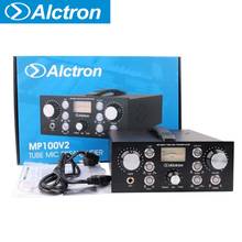 Alctron-Tubo de estudio de grabación MP100V2, preamplificador de Micrófono con botones multifunción, amplifica cada señal con cuidado 2024 - compra barato