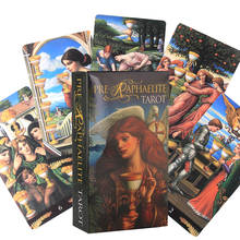 Pre-Raphaelite Tarot Table Card Game Sacred Destiny Super Attractor Modern Witch Wild Unknown Archetypes Rider Romantic 2024 - buy cheap