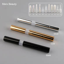 50PCS 3ML Gold/Black/Silver Empty Cosmetics Pen Round Aluminum Tube Portable Twist Up Pen Dial Up Pen,DIY Lip Gloss Container 2024 - buy cheap