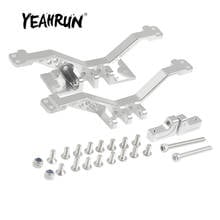 YEAHRUN Front/Rear Axle Reinforcement Black Alloy 4 Link Rod Axle Mount Set for Axial SCX10 Wrangler 90047 1/10 RC Crawler Car 2024 - buy cheap