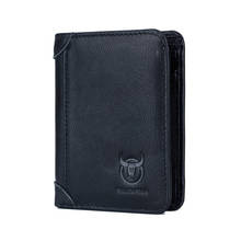 Top quality genuine leather Men's wallet vintage purse card holder Brand Natural Leather men wallets dollar price Male Purse 2024 - buy cheap