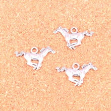 72 pcs Charms running horse steed,Antique Making pendant fit,Vintage Tibetan Silver,jewelry DIY bracelet necklace 12*28mm 2024 - buy cheap