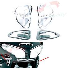 Chrome Motorcycle Front upper plate decorative cover For Honda Goldwing GL1800 2001-2011 Decoration Parts Accessories 2024 - buy cheap