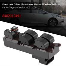 84820-12491 8482012491 8482033170 84820AA050 Fit for 2002-2008 Toyota Corolla Electric Power Window Master Control Switch 2024 - buy cheap