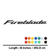 Motorcycle sticker accessories bike Fuel tank Wheels helmet notebook Luggage reflective MOTO decal For Honda CBR1000RR Fireblad 2024 - buy cheap