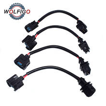 WOLFIGO OBD1 To OBD2 Fuel Injector Conversion Jumper Harness Adapter Plug For Honda Acura Civic Prelude CRX Integra 2024 - buy cheap
