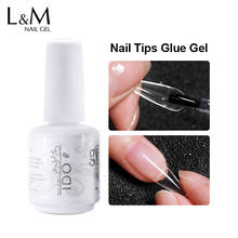 3pcs Nail Tips Glue Gel Clear Professional Nail Extend UV Diamond Sticker Nail Tip Sticker Gel Polish Base Coat 2024 - buy cheap