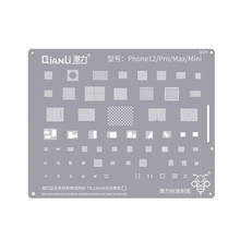 Qianli-estêncil para reballing bga, malha de placa de estanho para plantio de chip ic 12 pro max, 6s/7/8/x/xs max/xr/11pro 2024 - compre barato