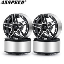 AXSPEED 1.9 Inch Wheel Hub Alloy Beadlock Wheel Rims for 1/10  Axial SCX10 CC01 D90 Traxxas TRX-4 RC Crawler Car Parts 2024 - buy cheap