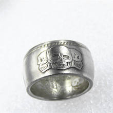 US Hobo Morgan Dollar Silver Plated Coin Ring Handmade In US Sizes 7-16 2024 - buy cheap