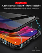 Мягкий домашний стеклянный Магнитный чехол, анти-Открытый магнит, металлический чехол для iPhone 6 6s 7 8 Plus X XR XS Max, чехлы для iPhone 11 Pro Max 2024 - купить недорого