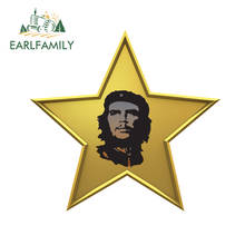 EARLFAMILY 13cm x 12.4cm for Che Guevara Warning Vinyl Car Stickers Waterproof Sunscreen Decal Air Conditioner JDM Car Styling 2024 - buy cheap