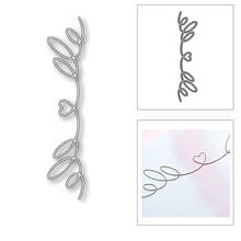 New Heart Fancy Ribbon Border 2020 Metal Cutting Dies for DIY Scrapbooking and Card Making Decorative Embossing Craft No Stamps 2024 - buy cheap