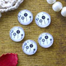 12mm 25mm 14mm 16mm 18mm 20mm  Photo Glass Cabochons Round Cameo Set Handmade Settings Flowers 2024 - buy cheap