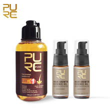 PURC Fast Hair Growth Essence Oil Hair Loss Treatment Thicken Hair Shampoo Set For Thinning Hair 2024 - buy cheap