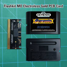 Granada - Flashkit MD, tarjeta PCB dorada sin electrodos, Cartucho de juegos MD de 16 bits para consola MegaDrive Genesis 2024 - compra barato