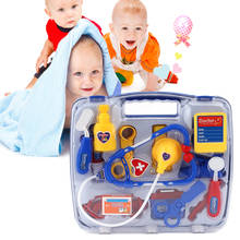 Juguetes médicos para niños, juego de simulación para niños, caja de medicina, juego de rol, juguete educativo para bebés, Kit de juguetes clásicos 2024 - compra barato