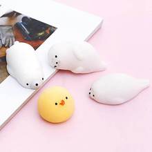 Mini Squishy Cute cat Wipes antistress ball Squeeze Mochi Rising Toys Abreact Soft Sticky squishi stress relief toys funny gift 2024 - buy cheap