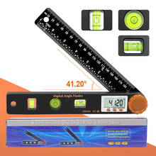 230mm 4in1 Digital Protractor Angle Ruler Spirit Level Universal Level Ruler Woodworking Angle 360 Degree Angle Protractor 2024 - buy cheap