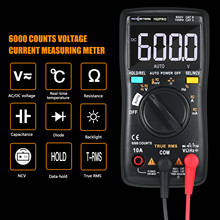 RM102Pro Auto Multimeter 6000 counts Back light AC/DC Ammeter Voltmeter Diode Resistance Capacitance Temperature Test Multimeter 2024 - buy cheap