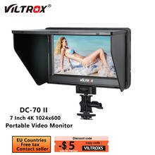 Viltrox Monitor DC-70II 7 inch 4K 1024x600 IPS Screen Camera Field Monitor Photography for Canon Nikon Sony DSLR and Camcorder 2024 - buy cheap