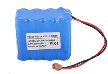 Лучшая Новая аккумуляторная батарея ECG для Terumo 8N-600AAK TE-331 TE311 TE-312 TE-332 SS-005024 TE-135 TE-371 2024 - купить недорого