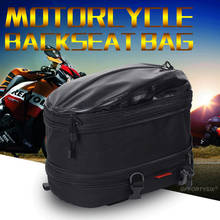 Motorcycle Rear Tail Bag Waterproof Back Seat Bag Luggage Hanging/Helmet Bags Riding Travel Equipment Saddle/Portable/Backpack 2024 - buy cheap