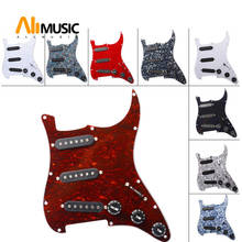 Multi Colour Pickguard Electric Guitar Pickguard and Black SSS Loaded Prewired scratchplate Assembly 2024 - buy cheap
