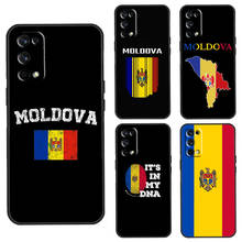 Funda con bandera de Moldavia para OnePlus 8T 7T Nord 7 8 9 Pro, cubierta para Realme 8 7 6 Pro Q3 C3 C11 C15 C21 GT Neo 2024 - compra barato