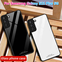 Cover For Galaxy S21 Ultra 5G Coque Tempered Glass Hard Cover Capa Case For Samsung Galaxy S21 Ultra Case For Samsung S21 Plus 2024 - buy cheap