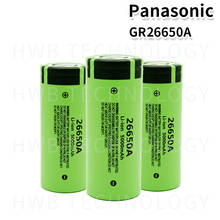 6PCS/lot 100% Original New Battery For Panasonic 26650A 3.7V 5000mAh High Capacity 26650 Li-ion Rechargeable Batteries 2024 - buy cheap