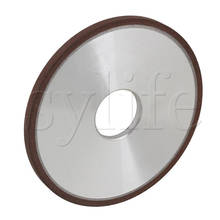 Disco plano de diamante de resina de aluminio de 125mm de diámetro, herramienta de corte de grano 150 2024 - compra barato