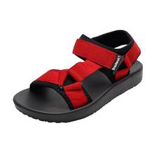 Red Home Sandals Women Fashion Lady Beach Shoes 2022 New Casual Open Toe Indoor Sandal Woman Black Hook Loop Flat Slides Female 2024 - buy cheap