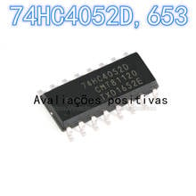 20 piezas-200 Uds., 2020 + nuevo, original, 74HC4052D,653 SOIC-16 74HC4052D soc16 Dual, 4-multiplexor analógico para Canal 2024 - compra barato