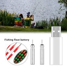 2 Pcs Float Battery 1/2 Holes CR425 Luminous Float Fishing USB Charger Electronic Batteries Durable Night Fishing Accessories 2024 - buy cheap