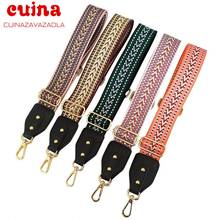 Fashion Rainbow Belt Bag Straps Nylon Flower Women Shoulder Strap Adjustable Wide Strap Parts For Bag Accessories Bag Handle 2024 - buy cheap